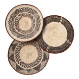 TRIBE THREE TRAY MIXED NATURAL LARGE - DECO, PANELS, FRAMES